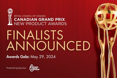 Canadian Grand Prix New Product Awards Finalists Announced! (CNW Group/Retail Council of Canada)