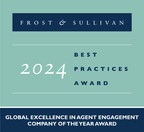 Teleperformance Recognized with Frost &amp; Sullivan's 2024 Global Company of the Year Award for Enhancing Agent Engagement with the Latest AI Technologies