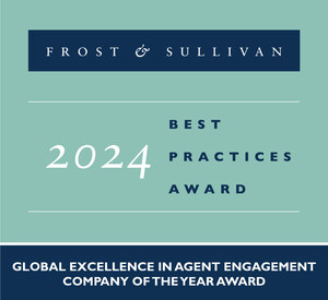 Teleperformance Recognized with Frost &amp; Sullivan's 2024 Global Company of the Year Award for Enhancing Agent Engagement with the Latest AI Technologies