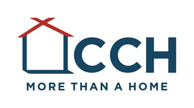 CCH logo with More Than a Home tagline in blue lettering.