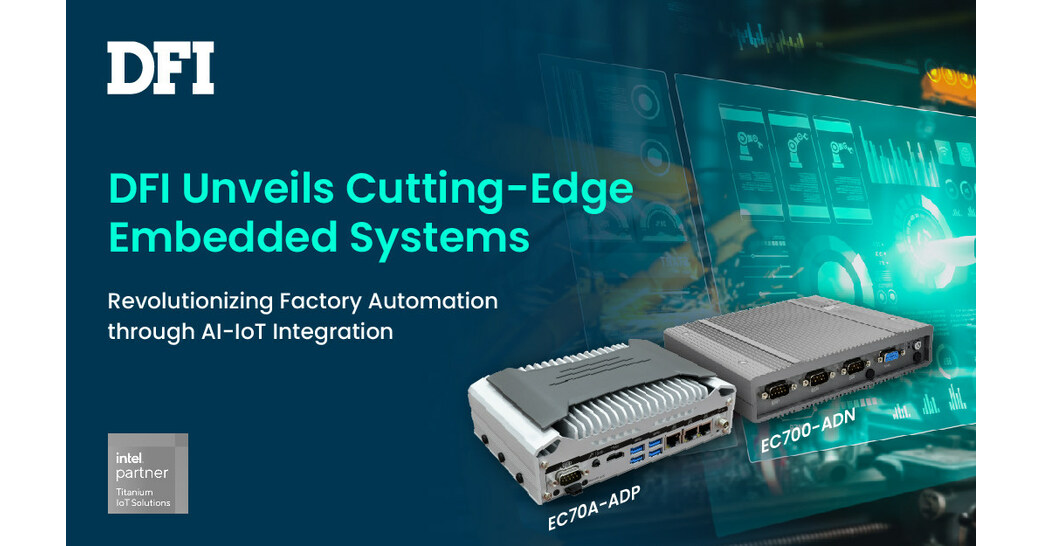 DFI to Unveil the Newest Embedded Solutions that Boost Industrial Automation