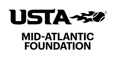 USTA Mid-Atlantic Foundation logo with a flaming tennis ball.
