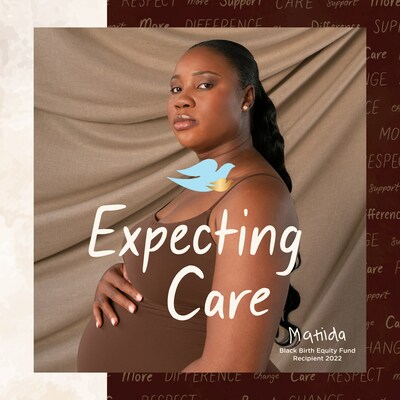 Baby Dove’s new Expecting Care portrait series features five Black Birth Equity Fund grant recipients to celebrate the power of Black motherhood.