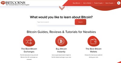 Venerable bitcoin education site 99Bitcoins.com is under new ownership and expanding its coverage of cryptocurrencies with a rolling relaunch