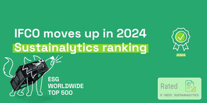 IFCO rückt im Sustainalytics-Ranking 2024 unter die 500 besten Unternehmen weltweit auf