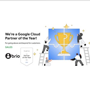 Brio Technologies Wins 2024 Google Cloud Sales Partner of the Year Award for India