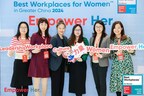 Empower Her - 38 Organizations are recognized as 'Best Workplaces for Women™ in Greater China 2024', by Great Place To Work®