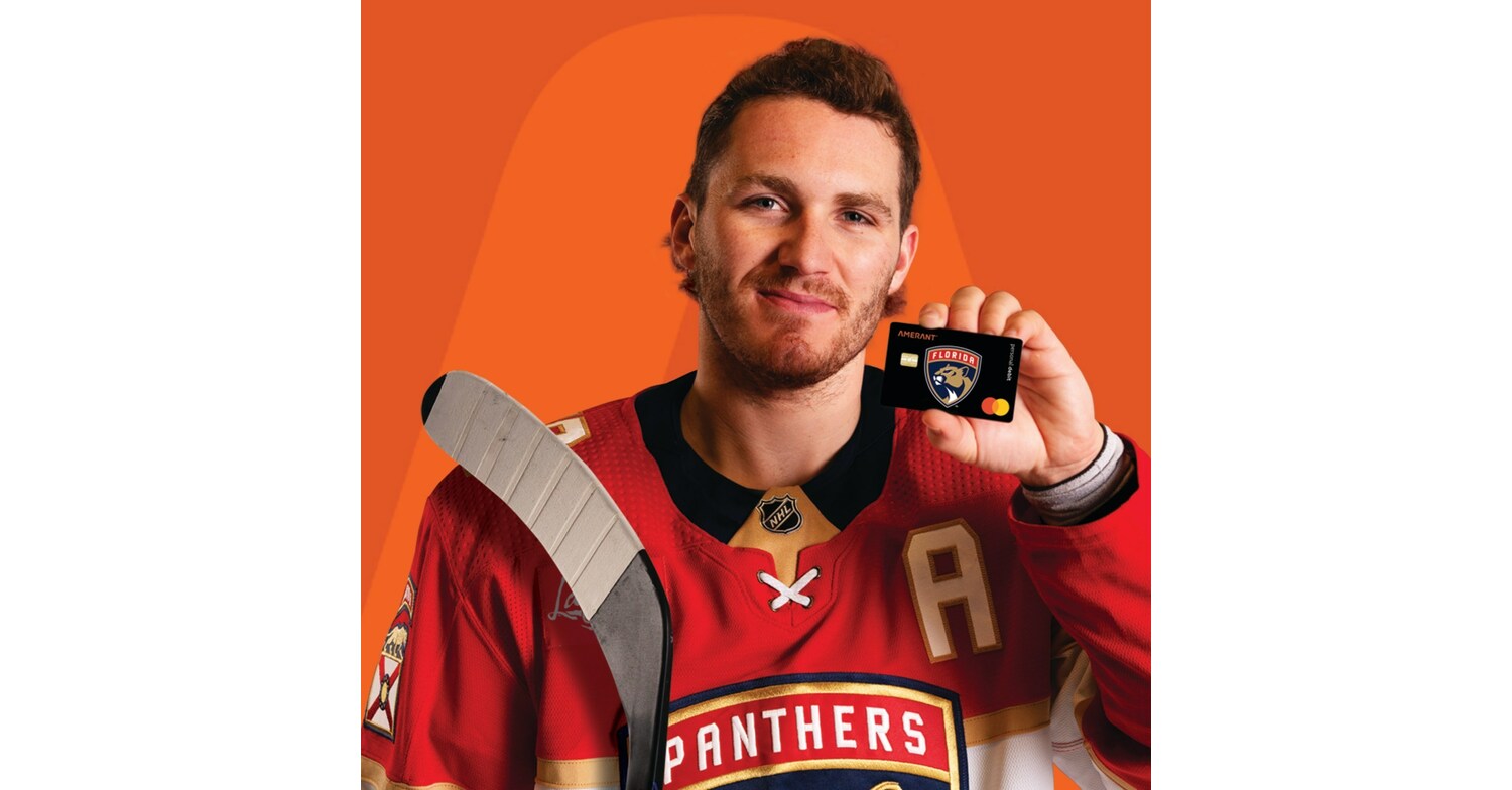 AMERANT BANK ANNOUNCES BRAND PARTNERSHIP WITH FLORIDA PANTHERS STAR MATTHEW  TKACHUK
