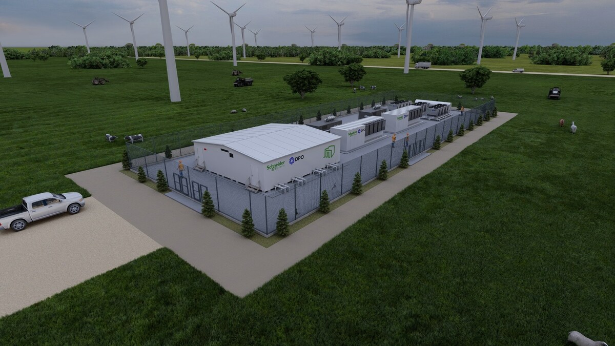 DPO to Partner with Schneider Electric to Develop Wind-Powered Modular AI Data Centers to Offset High-Performance Computing Demands - Vimarsana News