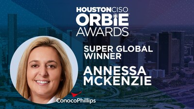 Super Global ORBIE Winner, Annessa McKenzie of ConocoPhillips