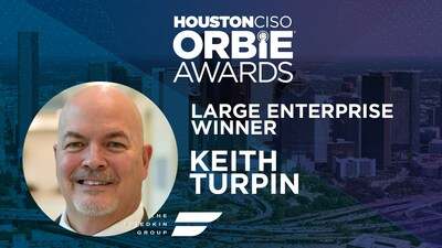 Large Enterprise ORBIE Winner, Keith Turpin of The Friedkin Group