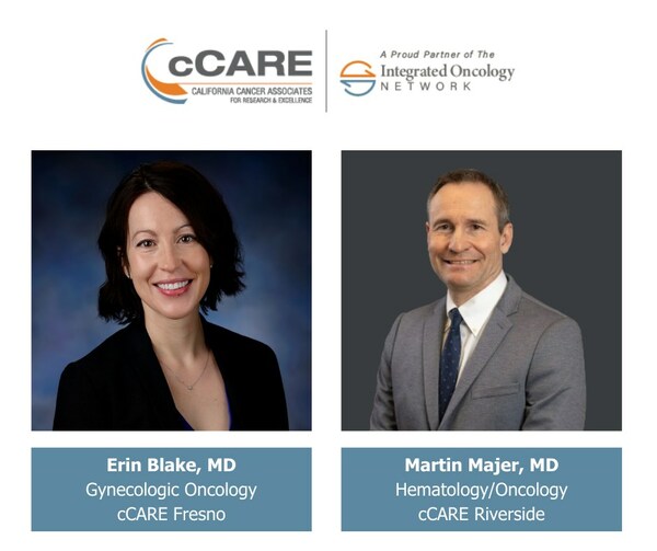 cCARE is offering expanded oncology services throughout California with esteemed Medical Oncologist, Dr. Martin Majer, now seeing patients in Riverside, and Gynecologic Oncologist, Dr. Erin Blake, seeing patients in Fresno.