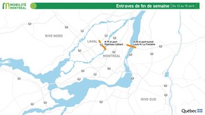 PLANIFIER SES DÉPLACEMENTS DURANT LA FIN DE SEMAINE DU 12 AU 15 AVRIL - ENTRAVES MAJEURES SUR LE RÉSEAU AUTOROUTIER