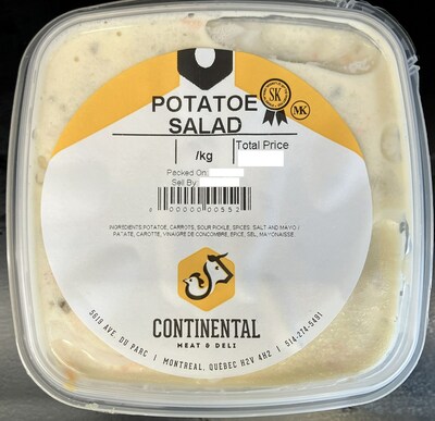 Potatoe salad (Groupe CNW/Ministre de l'Agriculture, des Pcheries et de l'Alimentation)