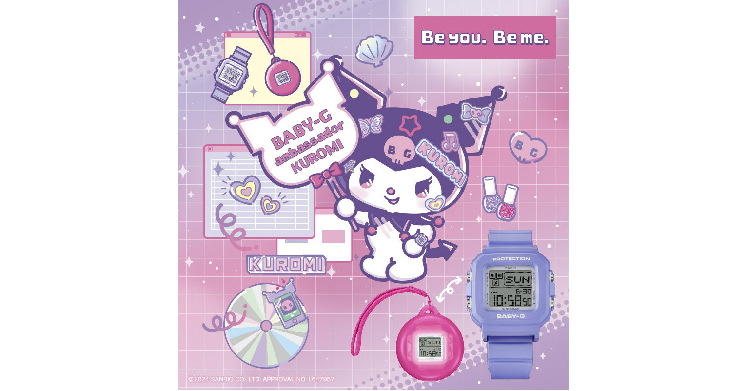 Casio lanzar&aacute; BABY-G bidireccional que tambi&eacute;n funciona como reloj de pulsera y colgante