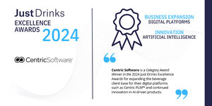 Centric Software Wins the Just Drinks Excellence Awards