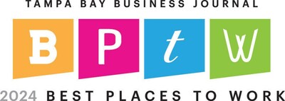 Mattamy Homes has been named as one of Tampa Bay's Best Places to Work for the sixth year in a row. (CNW Group/Mattamy Homes Limited)