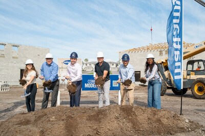 Members of the Mattamy team break ground on Avila, a new neighborhood in Martin County, Florida. (CNW Group/Mattamy Homes Limited)