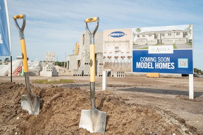 Mattamy Homes, the largest privately owned homebuilder in North America, has broken ground on Avila, a new neighborhood in Martin County, Florida. (CNW Group/Mattamy Homes Limited)