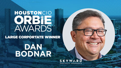 Large Corporate ORBIE Winner, Dan Bodnar of Skyward Specialty Insurance