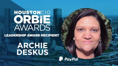 Leadership Award Recipient, Archie Deskus of PayPal