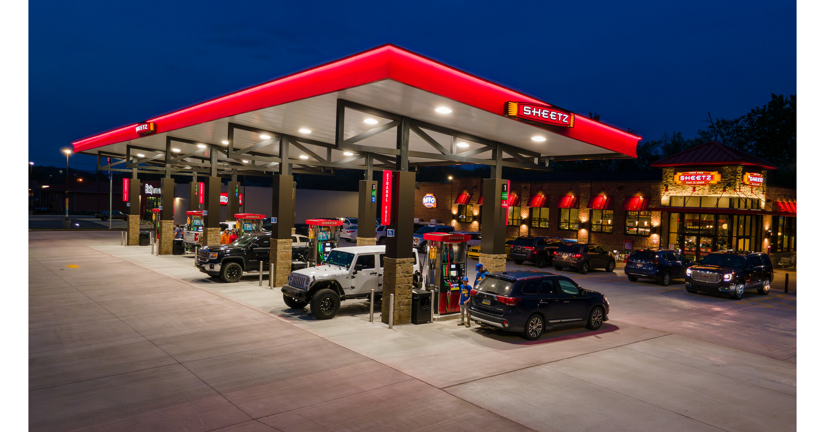SHEETZ PARTNERS WITH THE ONE-OF-ITS-KIND FUEL SUPPLY AND DISPATCH SOLUTION  GRAVITATE