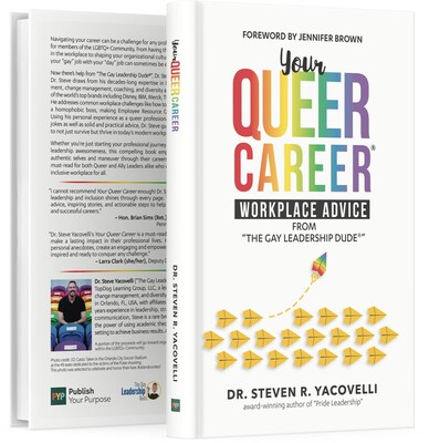 front and back cover of the book "Your Queer Career®: Workplace Advice from The Gay Leadership Dude®"