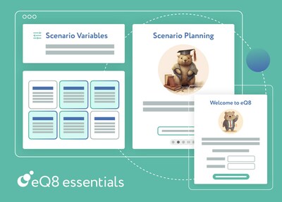 eQ8 Essentials brings the ease of a guided app to strategic workforce planning.