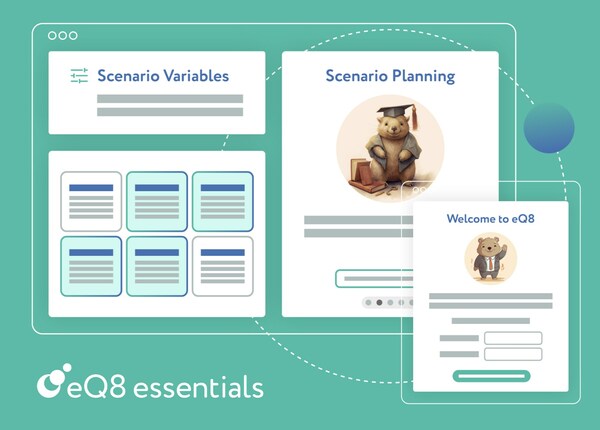 eQ8 Essentials brings the ease of a guided app to strategic workforce planning.
