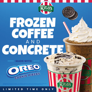 Rita's Partners with OREO® to Expand Cold Brew Frozen Coffee Line and Offers $3 Small Frozen Coffee to Rita's Ice App Users