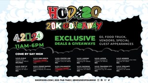 House of Dank Announces $20,000 Giveaway in Celebration of Annual Cannabis Holiday 4.20.2024