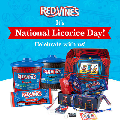 Celebrate National Licorice Day with Red Vines and our new Movie Lovers Club Box!