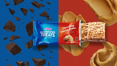 RICE KRISPIES TREATS® FANS REJOICE! OUR #1 MOST REQUESTED FLAVOR HAS ARRIVED: CHOCOLATEY PEANUT BUTTER