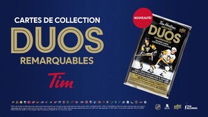 Tim Hortons lance les nouvelles cartes de collection Duos remarquables mettant en vedette des joueurs et des légendes de la LNH(MD), et des joueuses de la PWHL(MD)