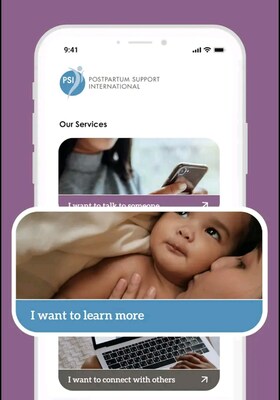 The new Connect by PSI app provides access to support and resources for people navigating the mental health challenges surrounding pregnancy, postpartum, and/or loss.