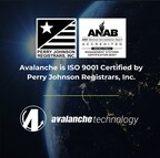 Avalanche Technology ISO 9001:2015 Certification