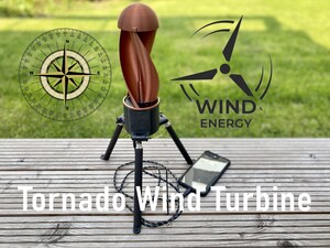 Tornado, a New Compact Savonius Wind Turbine, Launches on Indiegogo