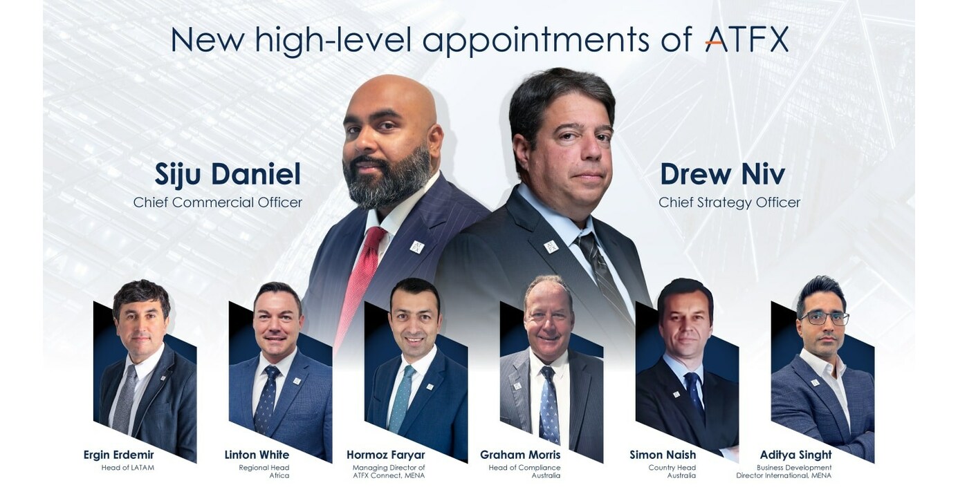 ATFX Hires Siju Daniel as the Chief Commercial Officer