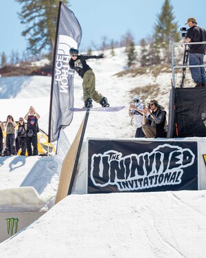 Monster Army's 14-Year-Old Rider Jess Perlmutter Takes Third Place at The Uninvited Invitational Snowboard Event at Woodward Park City