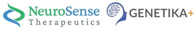 NeuroSense and Genetika Logo (PRNewsfoto/NeuroSense)