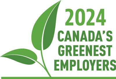 Canada's Greenest Employers (2024) (CNW Group/Mediacorp Canada Inc.)
