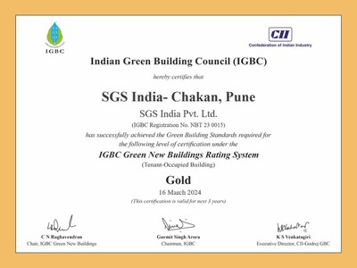 IGBC Green New Building Certificate