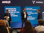 Vindral and AMD Collaborate on World's First Commercially Available 8K 10-bit HDR Live Streaming at Ultra-low Latency