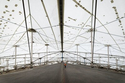 Le Parc olympique lance un concours pour donner une nouvelle vie aux matériaux de la toiture du Stade olympique