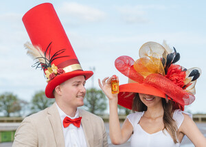 Fireball Burns Traditions for Horse Racing's Biggest Event with Pair of Custom Hats