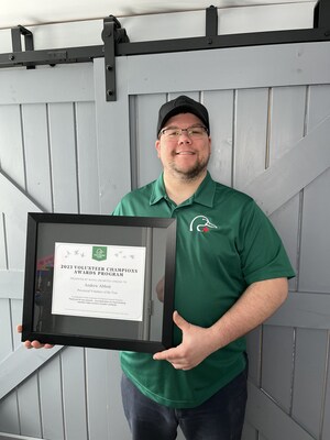 Celebrating Andrew Abbott, Ducks Unlimited Canada's Newfoundland and Labrador Volunteer of the Year
