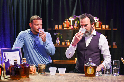 Kane Brown and Crown Royal Director of Whisky Engagement Stephen Wilson host an intimate whisky tasting at The Crown Lounge.