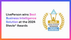 LivePerson wins Best Business Intelligence Solution at the 2024 Stevie® Awards