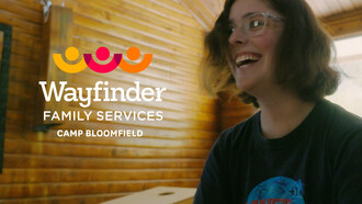 Wayfinder's Camp Bloomfield program offers free summer camp for blind and visually impaired children and youth. The accredited camp has adapted activities and fosters independence and a sense of belonging. Learn more at www.WayfinderFamily.org/camp