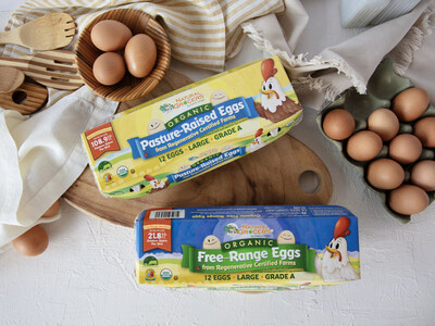 In 2023 Natural Grocers became the first national grocery retailer to offer two private-label Certified Regenerative and Certified Organic eggs.